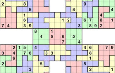Sudoku Samurai Para Imprimir Nivel Medio Printable Template 2021