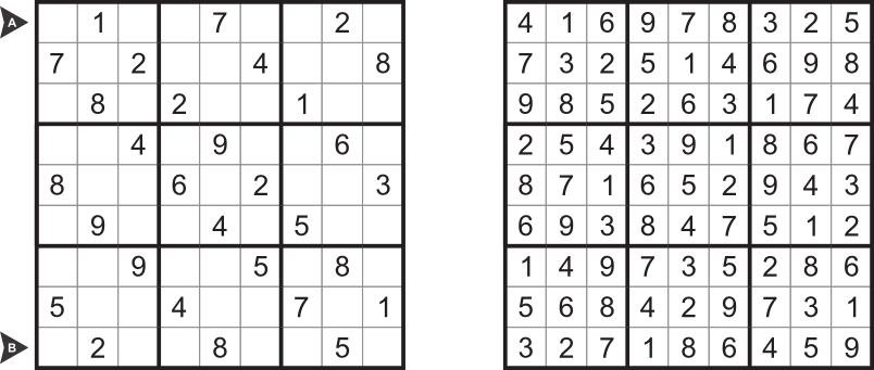 Sudoku Types For Month March 2013