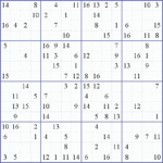 Sudoku Weekly Free Online Printable Sudoku Games 16x16 Crazy Puzzle