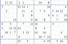 Sudoku Weekly Print This Puzzle 16x16 Crazy Puzzle