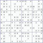 Sudoku Weekly Print This Puzzle 16x16 Easy Puzzle