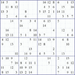 Sudoku Weekly Print This Puzzle 16x16 Hard Puzzle
