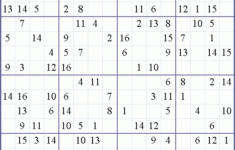 Sudoku Weekly Print This Puzzle 16x16 Hard Puzzle