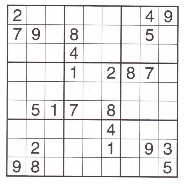 Sudoku Wikipedia Printable Sudoku Super Challenger Printable Lyana 
