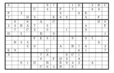 Sudoku With Letters And Numbers The Daily Sudoku Printable Sudoku