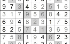 Sudoku X diagonals Medium
