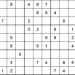 Sudoku Zum Ausdrucken Sehr Schwer