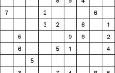 Sudoku Zum Ausdrucken Sehr Schwer