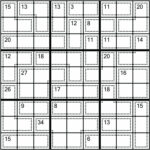 Sum Sudoku Printable Sudoku Printable