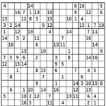 Super Sudoku 16X16 A Giant
