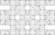 Super Sudoku 16X16 Para Imprimir Printable Template Free