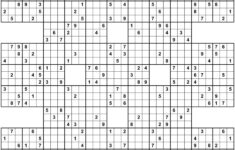 Super Sudoku 16X16 Para Imprimir Printable Template Free