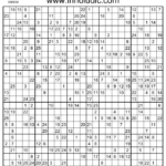 Super Sudoku 25X25 4 In 2020 Sudoku Printable Sudoku Sudoku Puzzles