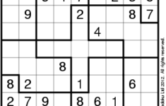 The Crafty Puzzles Company Daily Squiggly Sudoku Fri 9 Nov 2012