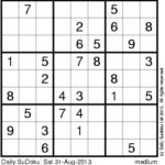 The Daily SuDoku