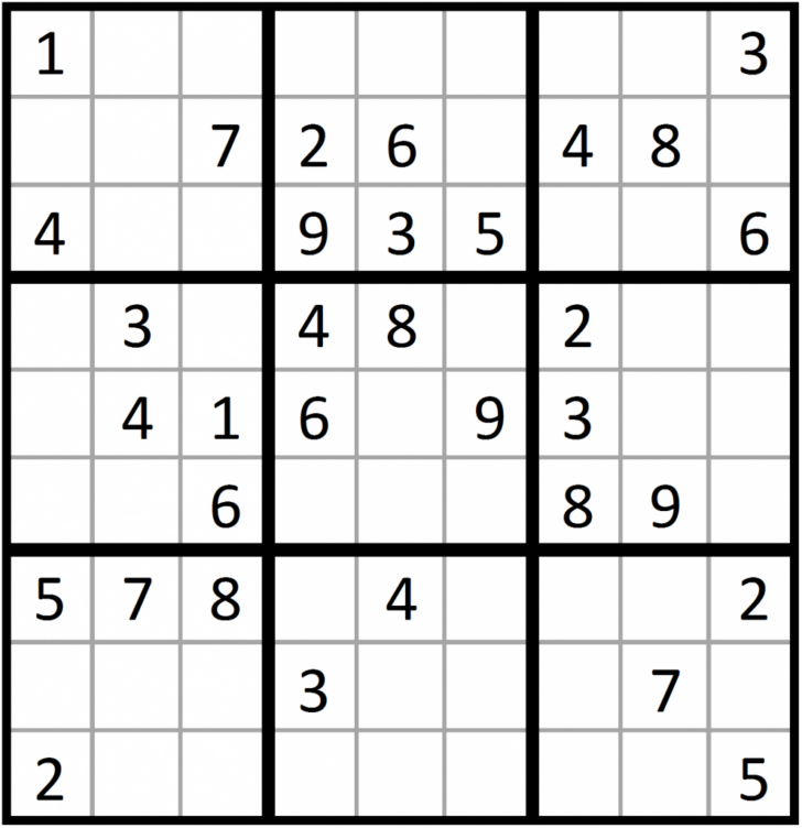 Printable Sudoku 5star