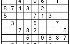 The Game I Play Sudoku Easy Level 002
