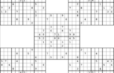 The Largest Sudoku Ever Sudoku Sudoku Printable Sudoku Puzzles