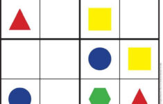 Thema Kleuren Vormen Sudokus Infantiles Actividades De Geometr a
