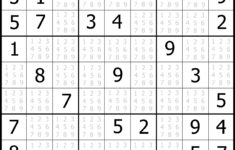These Printable Sudoku Puzzles Range From Easy To Hard Including