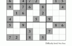 These Printable Sudoku Puzzles Range From Easy To Hard Including