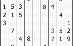 These Printable Sudoku Puzzles Range From Easy To Hard Including