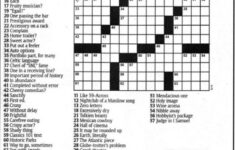 Usa Today Printable Crossword Usa Today Printable Sudoku Printable