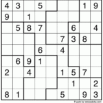 Web Sudoku Printable Daily Sudoku Variation