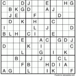 Web Sudoku Printable Daily Sudoku Variation