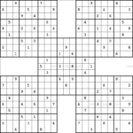 Weekly Samurai Sudoku X