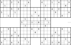 Weekly Samurai Sudoku X