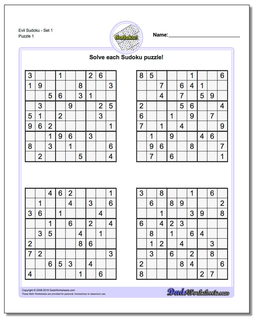 Www Printable Sudoku Puzzles Com Difficulty 6 Pdf Php Printable 
