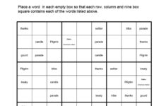 Thanksgiving Sudoko Puzzlesteach Simple in Puzzles to Print Com Thanksgiving Sudoku