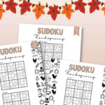 Thanksgiving Sudoku Puzzles   Cute & Free Printables | Saturdaygift For Thanksgiving Sudoku Expert