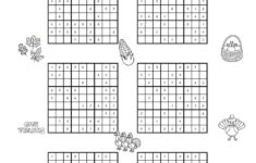 Thanksgiving-Themed Sudoku Puzzles • Beeloo Printable Crafts And pertaining to Thanksgiving Sudoku Answers