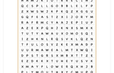 Thanksgiving Word Search Puzzle - Free Printable Pdf ⋆ Love Our within Thanksgiving Sudoku Mayflower Answers